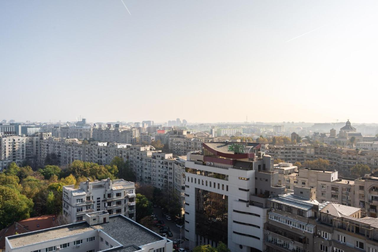 Central Apartment Tower Bucureşti Ngoại thất bức ảnh